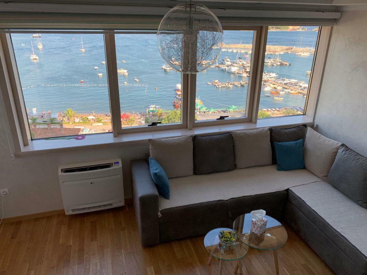Panoramic Sea View 3-Bedroom Apartment 50 M From The Sea Μπούντβα Εξωτερικό φωτογραφία